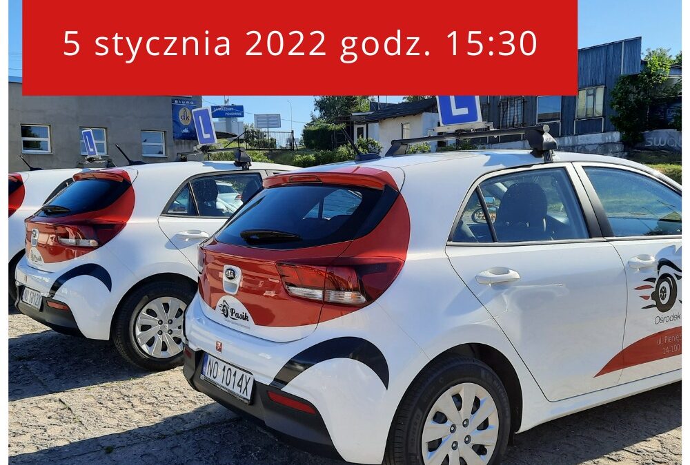 Nowy kurs – 5 stycznia 2022